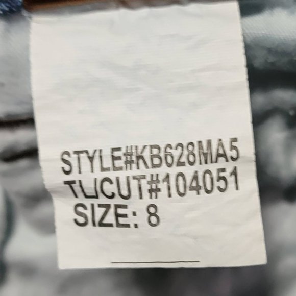 Kut from the Kloth Natalie Bermuda Denim Shorts Size 8 - Picture 12 of 15